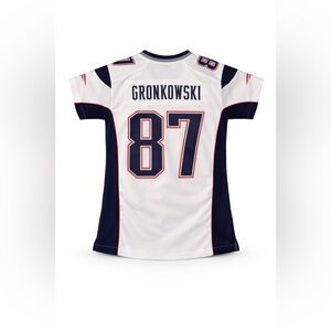 NFL New England Patriots #87 Rob Gronkowski Youth Jersey – Size S